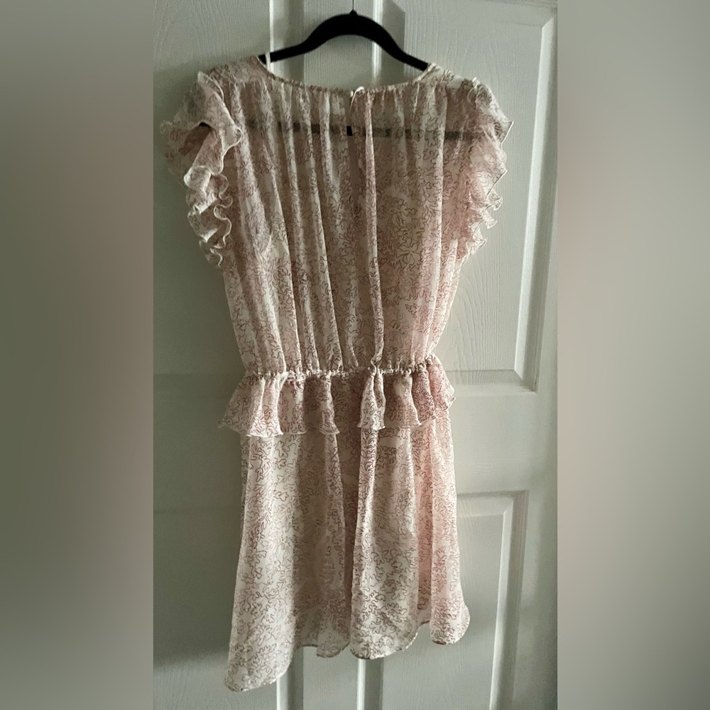 Ted Baker Evelyna Printed Texture Mini Dress Ted size 3/ US 6/8 - Picture 13 of 14